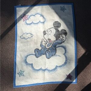 biederlack mickey mouse cloud baby blanket